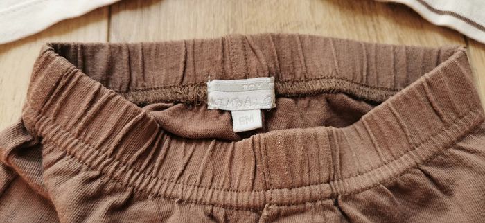Ensemble débardeurs short marron Kimbaloo 6 mois - photo numéro 7