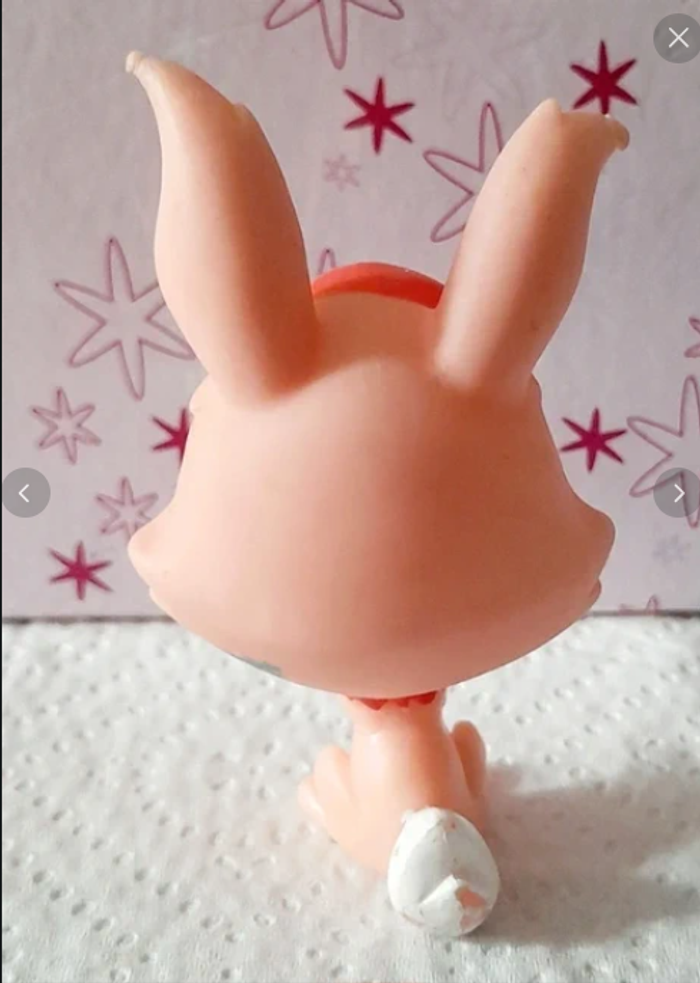 Figurine Littlest Pet Shop Lapin orange #2892 - photo numéro 2