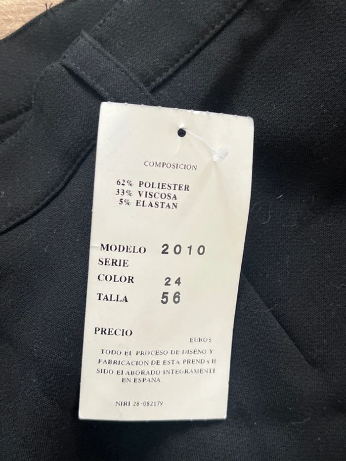 Pantalon homme Domigueli Moda taille 56 couleur noir neuf avec étiquette - photo numéro 5
