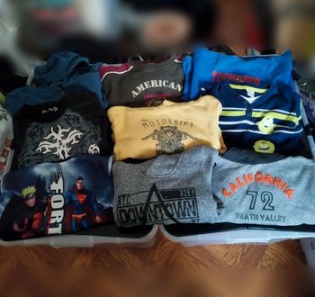 Lot 9 pulls garçon 6 ans 