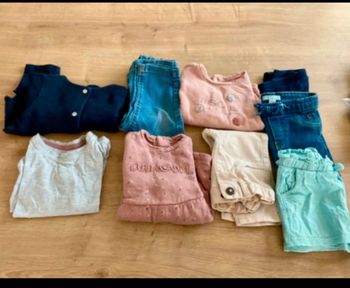 Lots vêtements fille 12 mois 