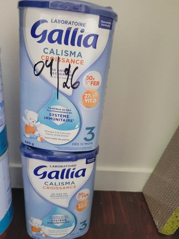 Lot de 2 Gallia Calisma Croissance