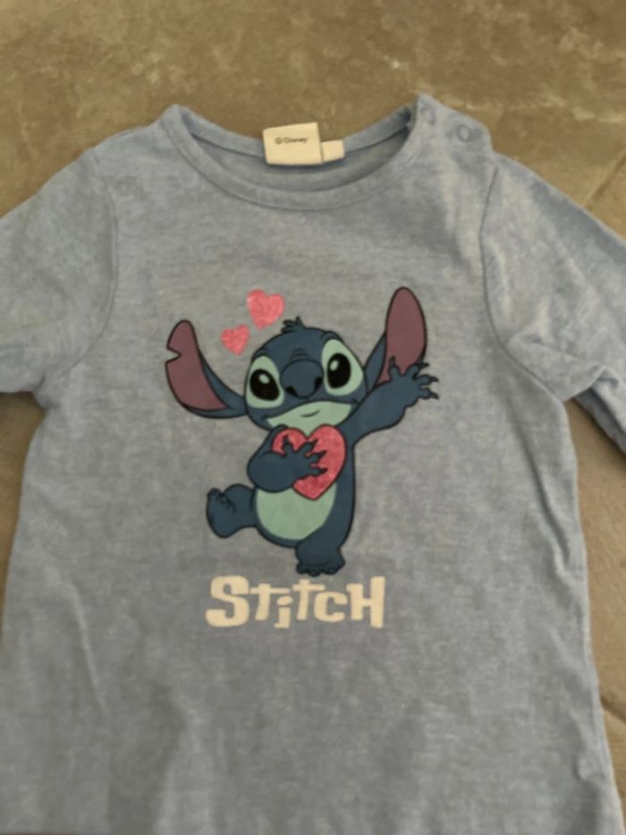 Haut bébé fille stitch 9 mois - photo numéro 2