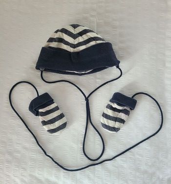 Ensemble bonnet moufle