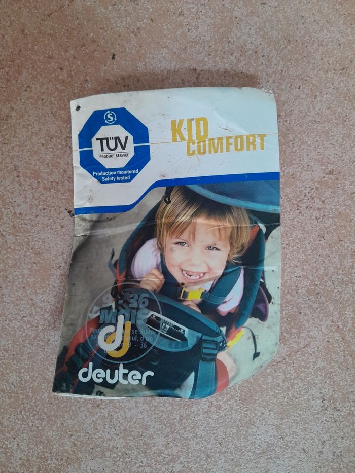 Porte bébé randonnée deuter - photo numéro 9