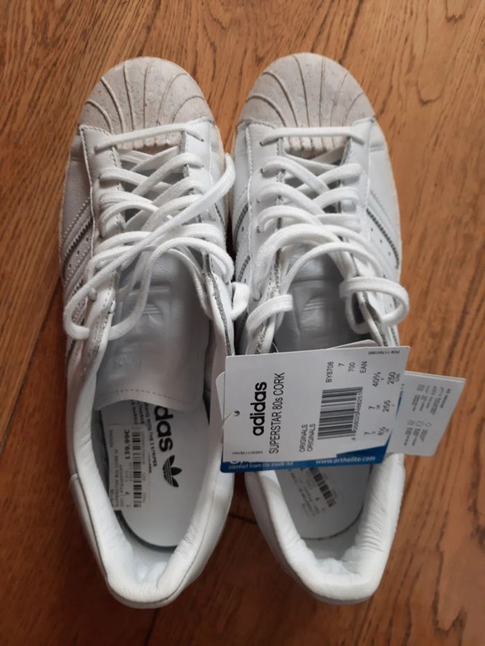 Adidas Superstar 80s cork NEUVES - photo numéro 2