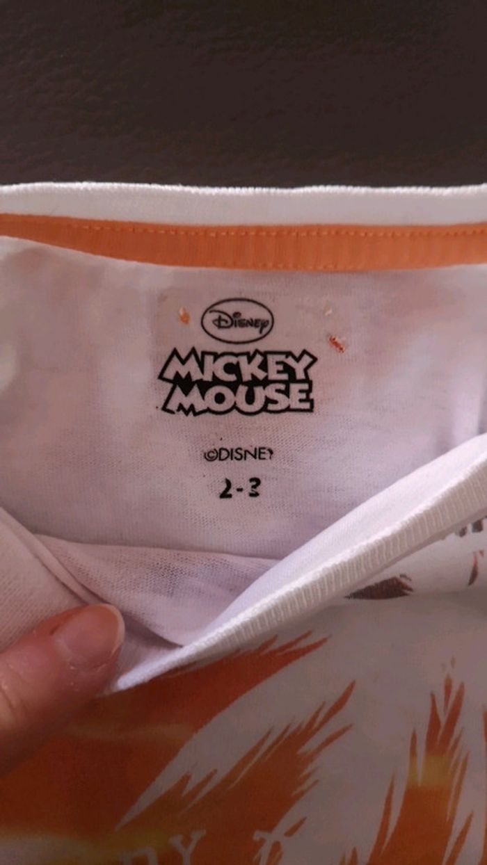 T-shirt mickey 2 - 3 ans - photo numéro 2