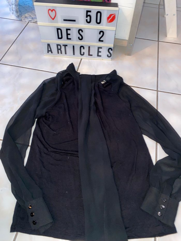 Chemisier Intimissimi noir taille S