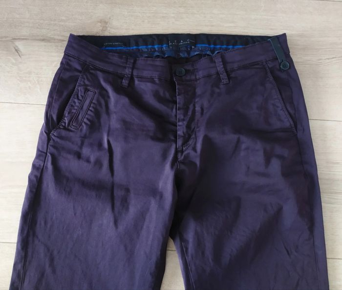 Chino homme violet prune taille 42 Izac - photo numéro 4
