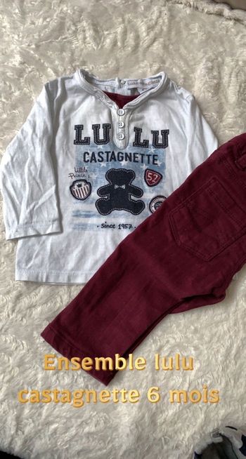 Ensemble lulu castagnette