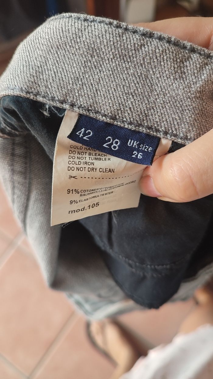 Jean gris Trussardi T36 - photo numéro 6