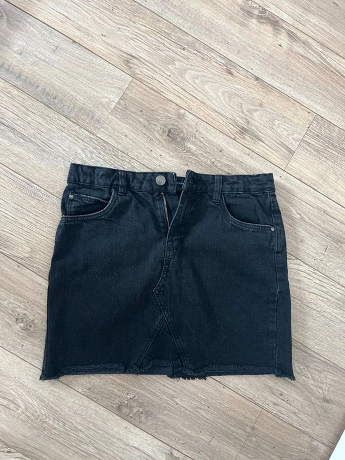 14 ans jupe jeans souple noir Kiabi état impeccable
