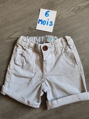 Short jean 6mois