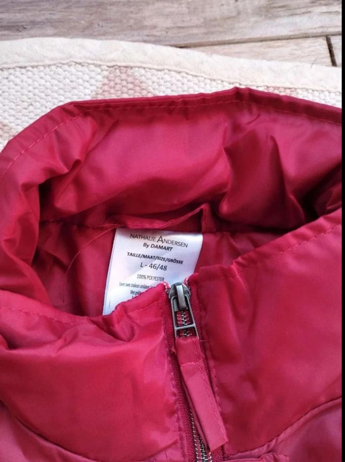 Parka légère Rouge - N.Andersen by Damart - L - Neuve - photo numéro 9