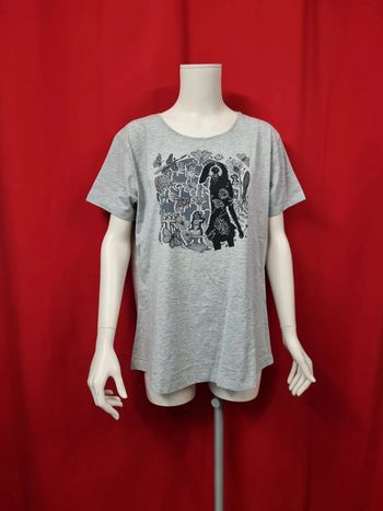 Lacalu T-shirt gris réfléchissant * taille XL *