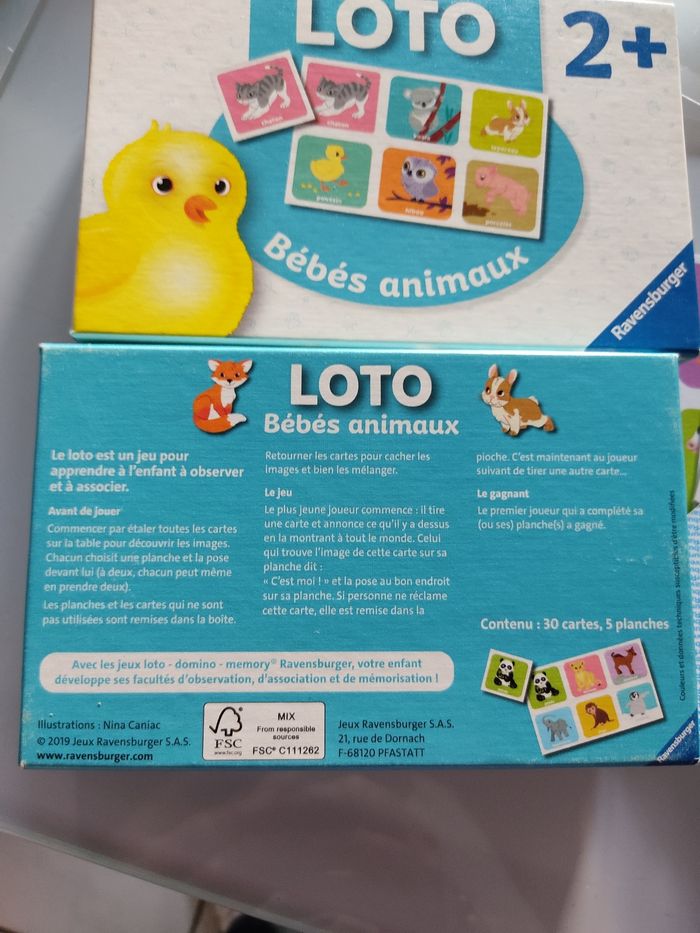 Jeu de loto enfant - photo numéro 2