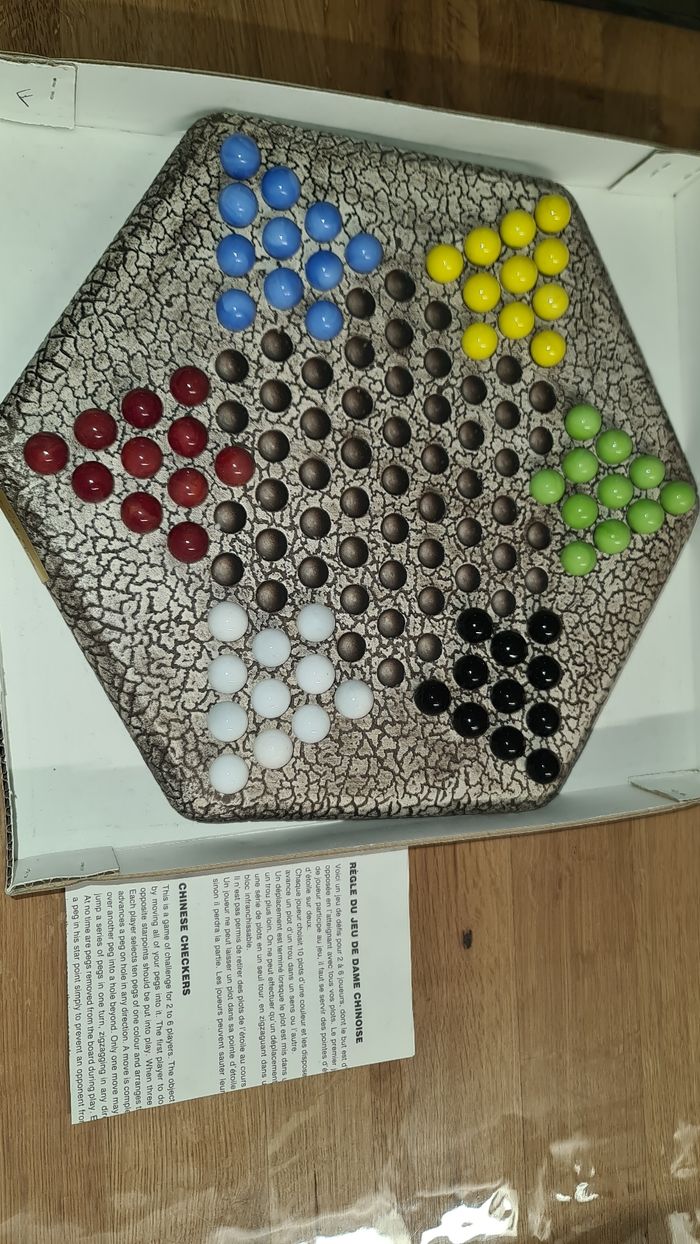 Jeu de dame chinoise des éditions Smir De France - photo numéro 2