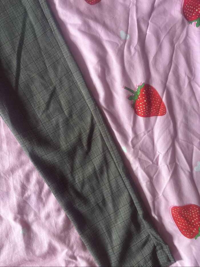 Pantalon garçon à carreaux BZB taille 34 - photo numéro 3