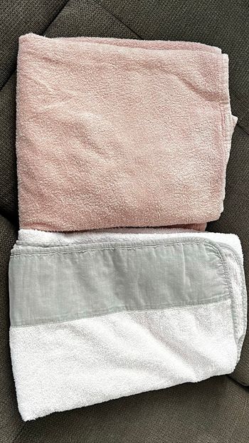 Lot de 2 sorties de bain enfant