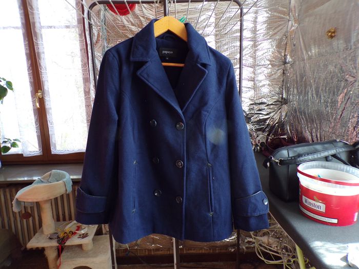 Manteau duffle coat marine T48 neuf