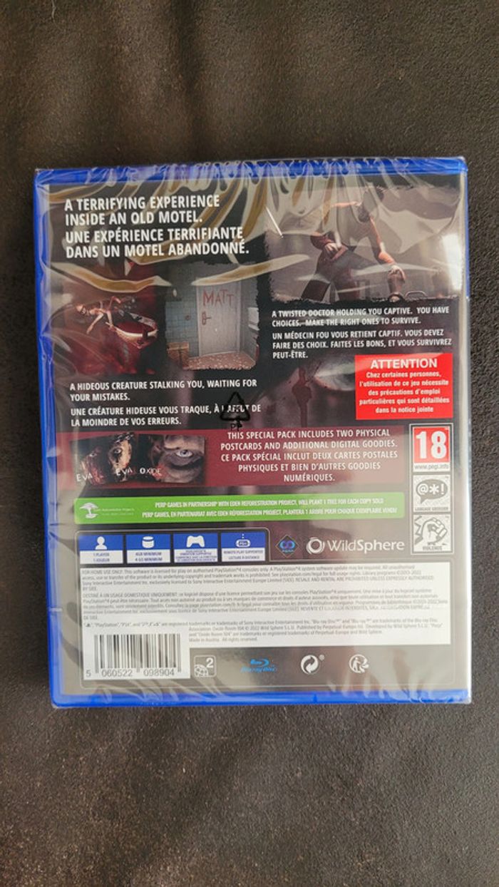 NEUF Oxide Room 104 Jeu PS4 horreur - photo numéro 2