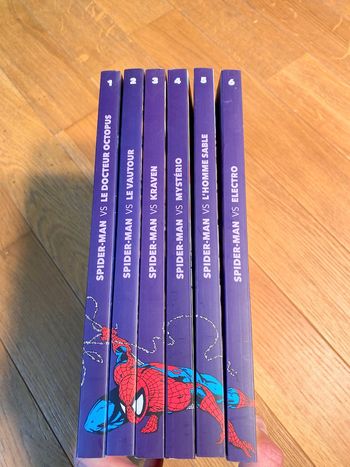 Collection complete spider-man vs les sinister six collection vol 1,2,3,4,5 et 6