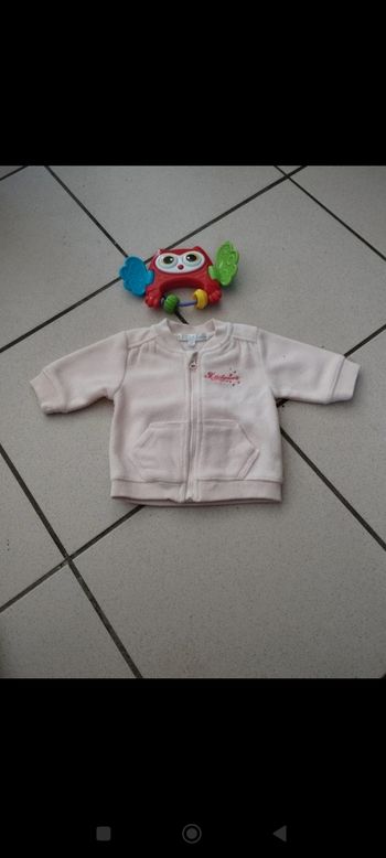 Gilet polaire naissance kitchoun