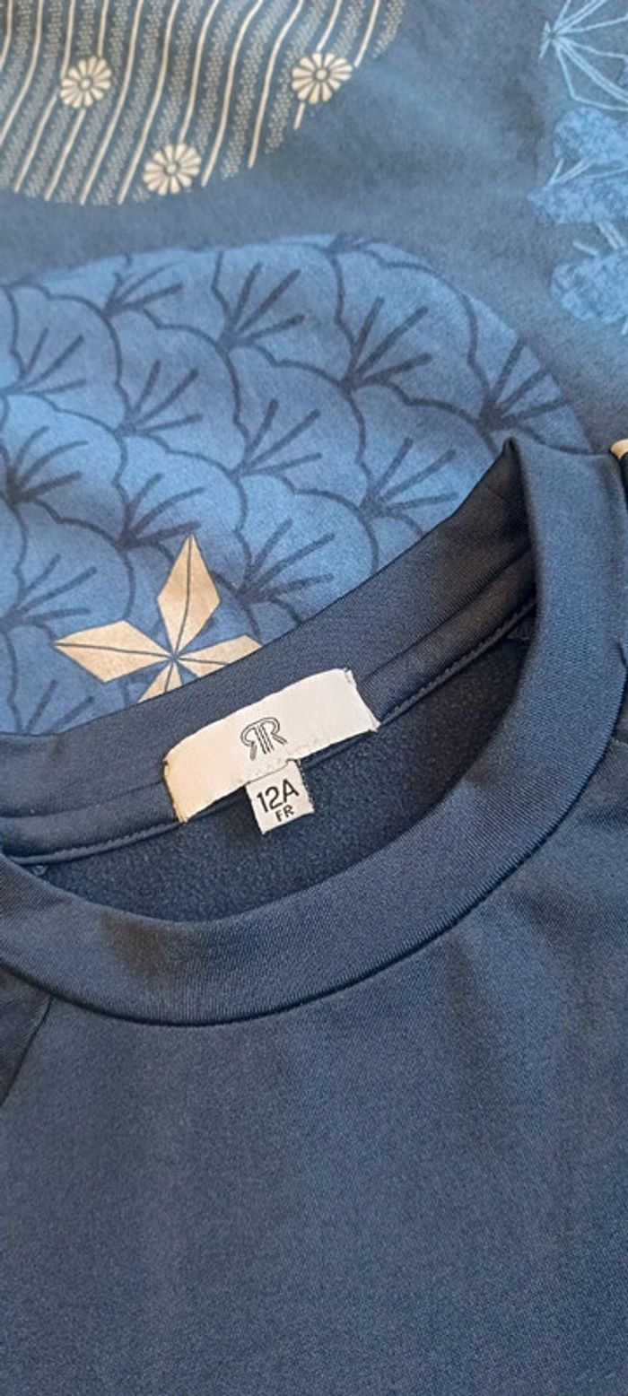 Tee-shirt manches longues 12 ans sport chaud - photo numéro 2