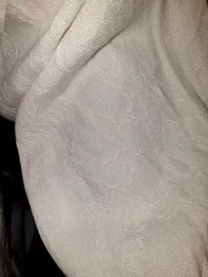Chemise longue motif blanc - photo numéro 3