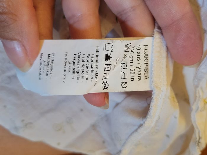 Chemise manches courtes garçon 10ans - photo numéro 5