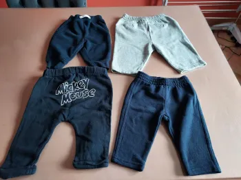 lot 4 pantalons garçon 6 mois