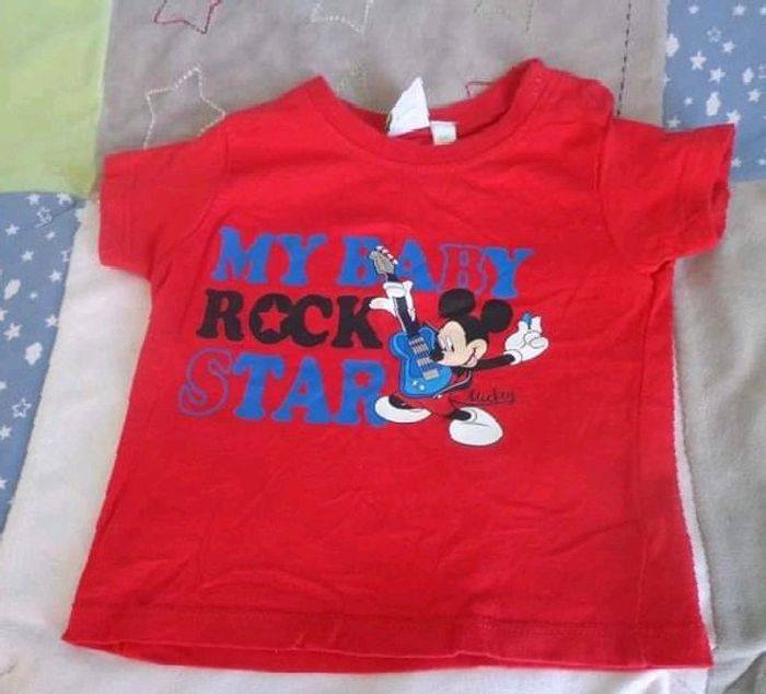 T-shirt Disney Mickey 6 mois