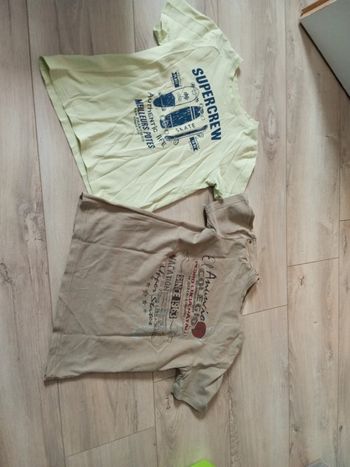 Lot 2 t shirt 8 ans