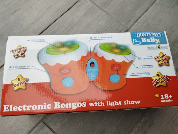 Jouet musical - Bongo electronic - Bontempi - photo numéro 6