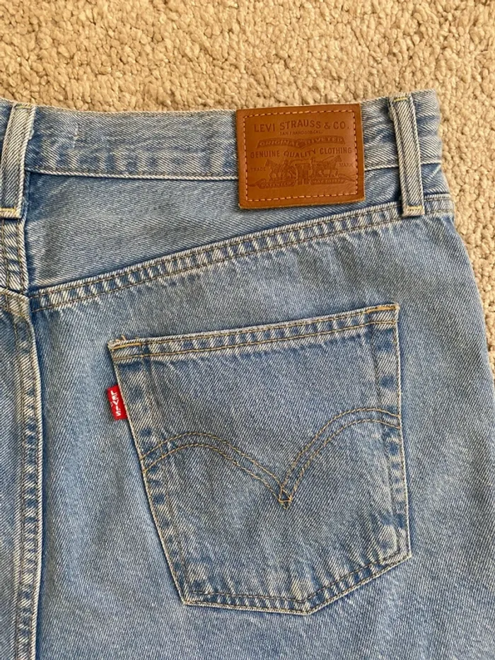 Ribcage short en jean bleu Levi’s - photo numéro 7