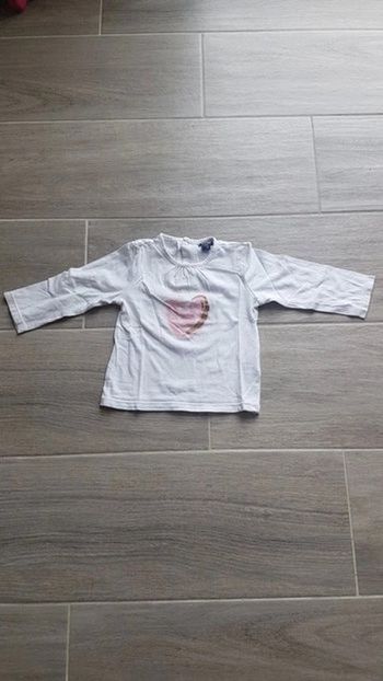 T-shirt manches longues Kiabi 12 mois