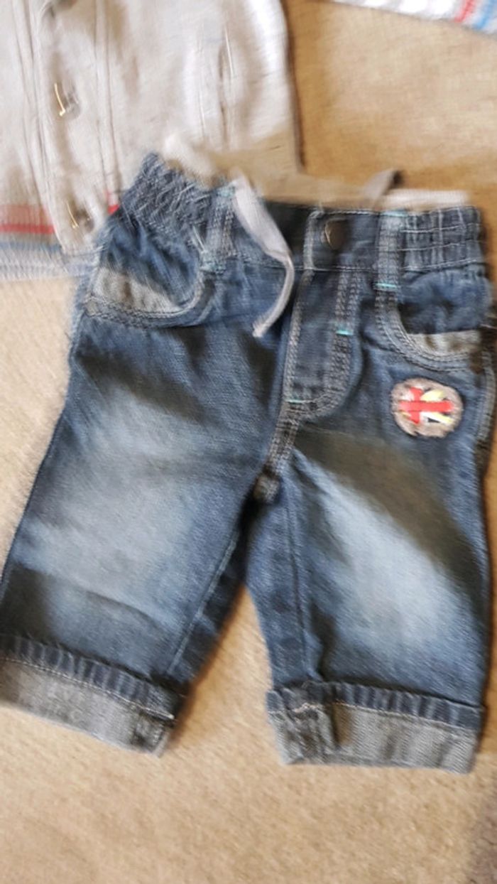 Ensemble 2 pièces garçon 3mois - photo numéro 2