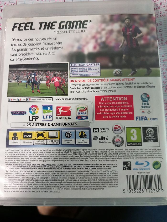 Fifa 15 sur PS3 - photo numéro 2