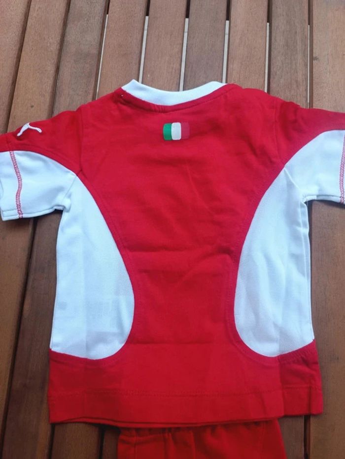 Ensemble tee shirt + short puma Ferrari 3 mois - photo numéro 4