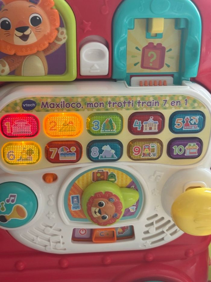 Vtech train maxi loco 7 en 1 - photo numéro 9
