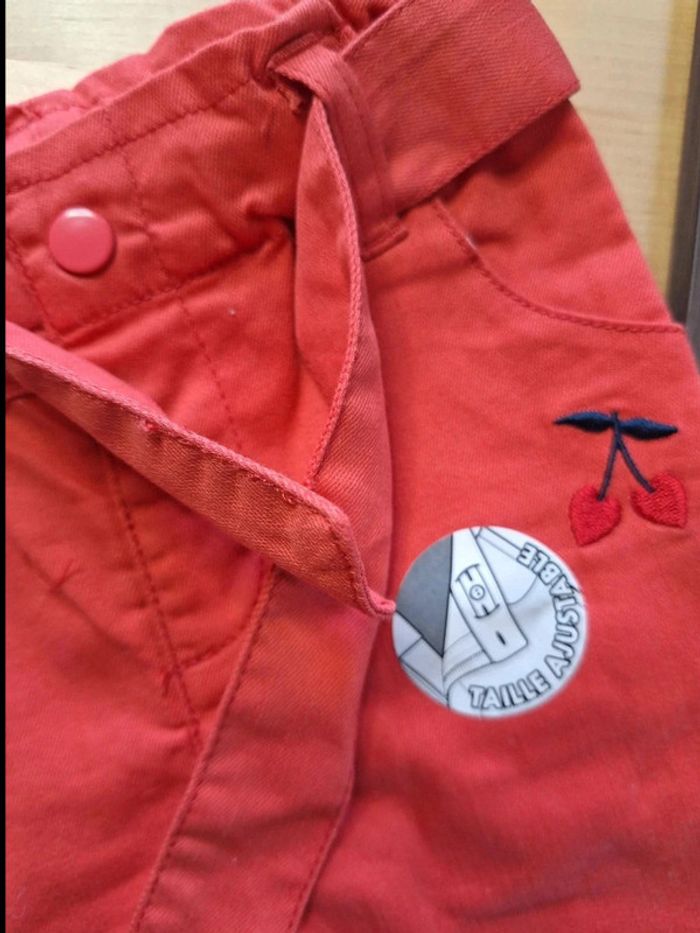 Pantalon pour fille taille 12mois marque mot d'enfants neuf sans étiquette - photo numéro 3