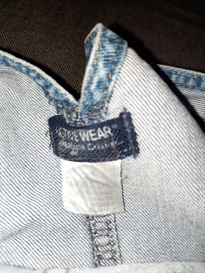 Robe salopette en jean's - photo numéro 2