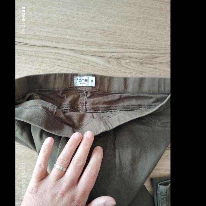 Pantalon skinny kaki taille 44 gemo - photo numéro 2