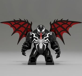 Lego Marvel Venom minifigurine