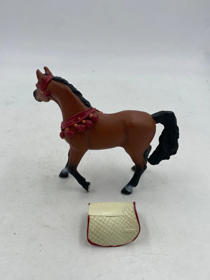 Figurine Papo Cheval Arabe + selle 14 x 10 cm 2013 - photo numéro 3