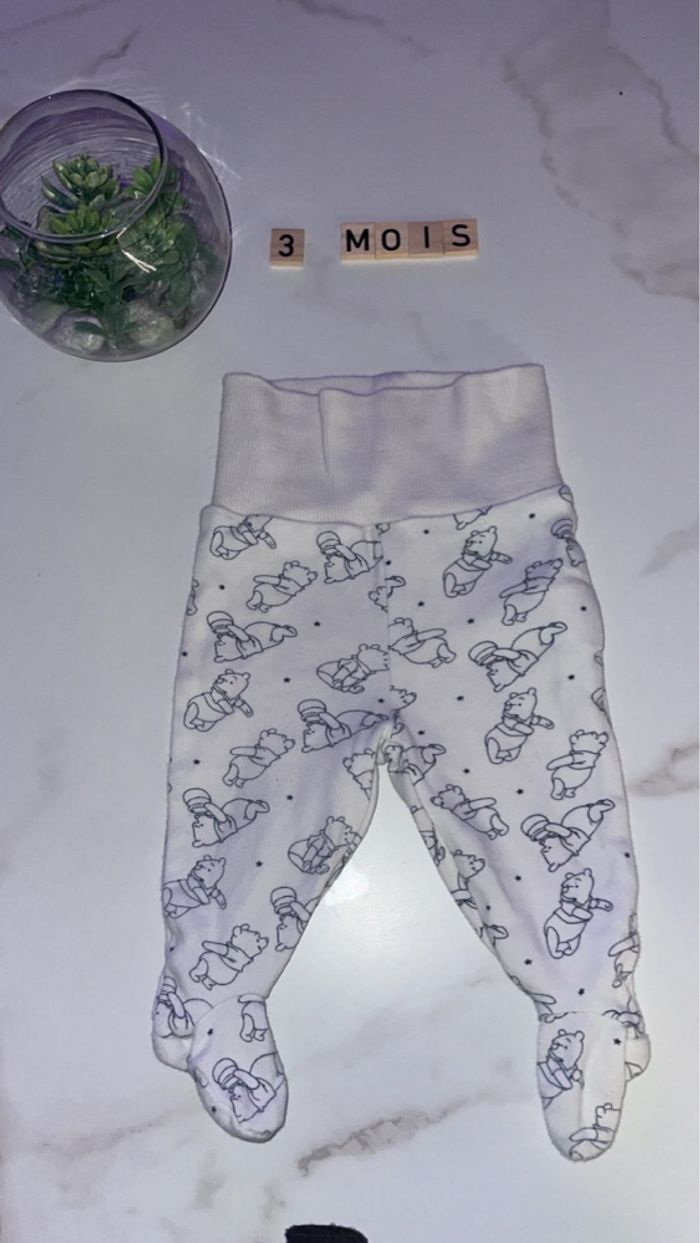 Lot de 2 pantalon legging avec pied Disney - photo numéro 2