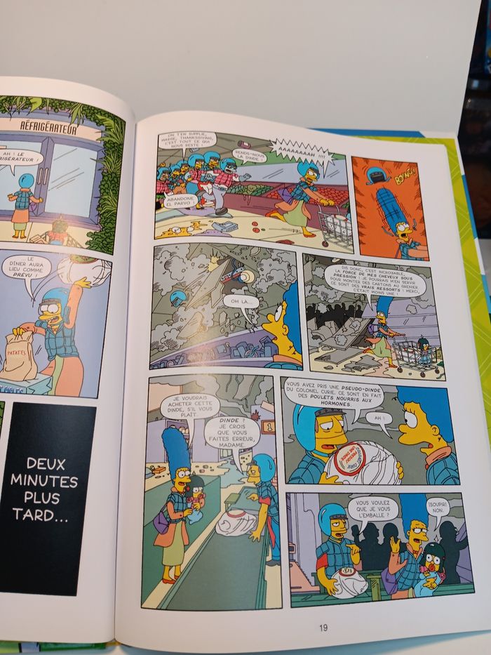 Livre Bande dessinée les Simpson Dossiers secrets - photo numéro 6