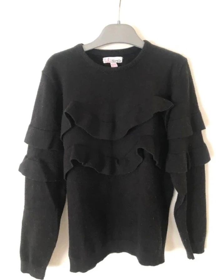 Pull noir fille Lili Marelle - photo numéro 4