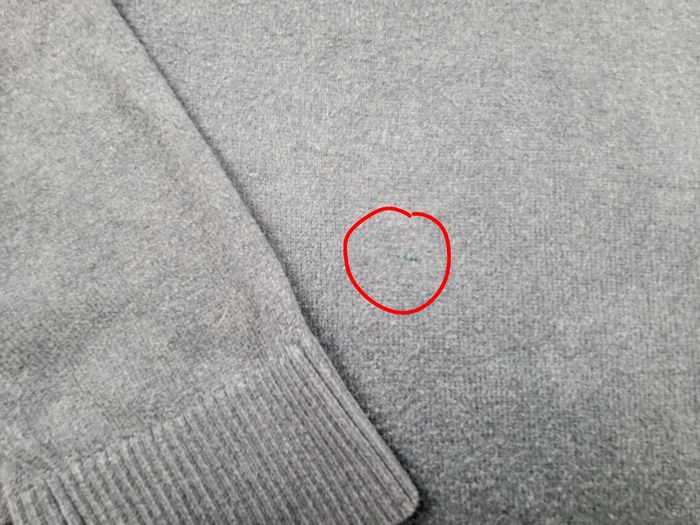 Pull vert foncé Tommy Hilfiger – col V – coton/cachemire – taille XL – excellent état - photo numéro 8