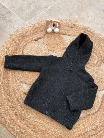 Gilet à capuche 18 mois